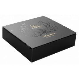 Accesoriu Sfârcuri Burlesque Glitter Negru