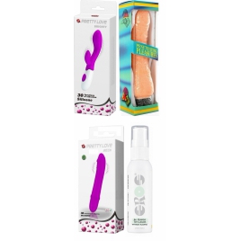 Pachet Extaz Total: 3 Vibratoare + Igienă DDS