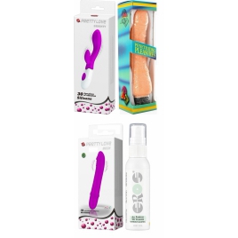 Pachet Extaz Total: 3 Vibratoare + Igienă DDS