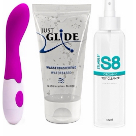 Pachet Maximizator Plăcere: Lubrifiant, Spray Și Vibrator DDS