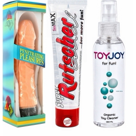 Pachet Plăcere Intensă: Big Boss, Lubrifiant, Spray DDS