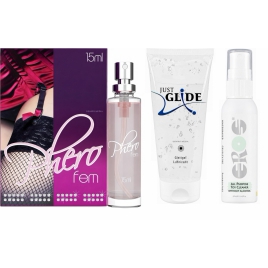 Kit Seducție Intensă: Atracție, Alunecare, Igienă DDS
