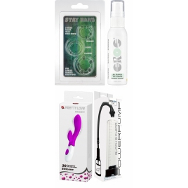 Set Putere și Plăcere: Kit Intensificator Complet DDS
