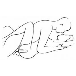 Vibrator Double Love Luxury Partner Alb