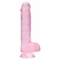 RealRock Crystal Roz 17cm
