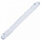 Dildo Crystal Jellies Double 18 Inch Transparent
