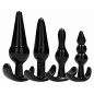 Set Anal Plug NO. 80 Negru