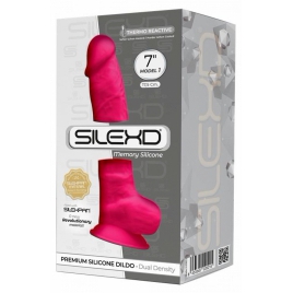 Dildo cu Ventuză și Testicule Roz