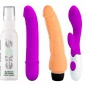 Pachet Extaz Total: 3 Vibratoare + Igienă