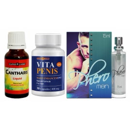 Kit Virilitate: Mărime, Dorință și Atracție Irezistibilă DDS