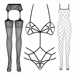 Set Seducător Noir: Kit Complet pentru Jocuri de Rol
