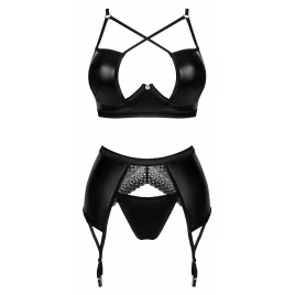 Set Obsessive Norides 3 Piese Negru M-L