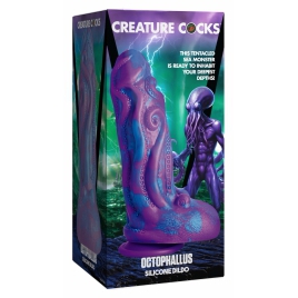 Octophallus XR Brands – Dildo Din silicon 22.3 cm Mov