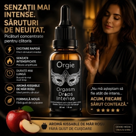 Gel Pentru Stimulare Clitoris Orgasm Drops Intense 30ml
