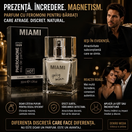Parfum Feromoni Miami Man 30 ml