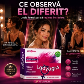 Pastile Creștere Libido Femei Ladyagra 10buc