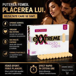 Pastile Libido Femei Hot Ex Libido Caps 10buc