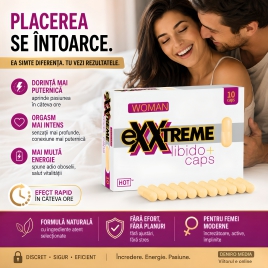 Pastile Libido Femei Hot Ex Libido Caps 10buc