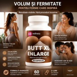 Pastile Mărirea Fundului XL 60capsule