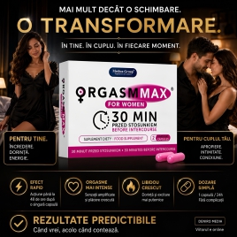 Pastile Orgasm Max Pentru Femei 2buc
