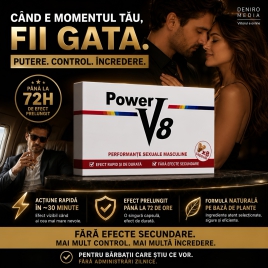 Pastile Pentru Erecție Și Potență Power V8 8buc