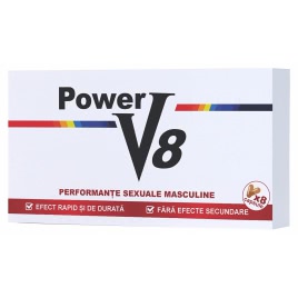 Pastile Pentru Erectie Si Potenta Power V8 8cps DDS
