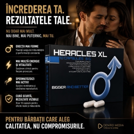 Pastile Potentă Heracles XL 10 capsule