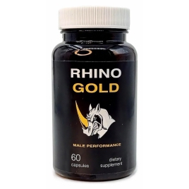 Pastile Rhino Gold Pentru Mărirea Penisului 60capsule DDS