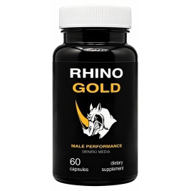 Pastile Rhino Gold Pentru Mărirea Penisului 60capsule DDS