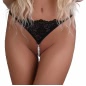 Chilot Daring Intimates Pearl Beaded Negru S-M