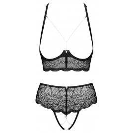Set Obsessive Pearlove Negru XS-S