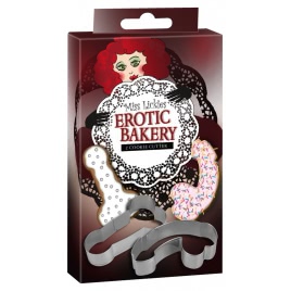 Penis Shaped Cookie Cutter Argintiu