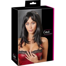 Perucă Cottelli Collection Long Black Wig
