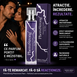 PheroStrong Flare — Parfum cu Feromoni Pentru Bărbați, 50 ml