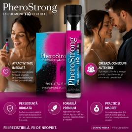 PheroStrong Pheromone Pentru Ea — Aromă Florală Distinctă 1ml