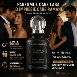 PheroStrong Show — Parfum Masculin Discret, 50 ml