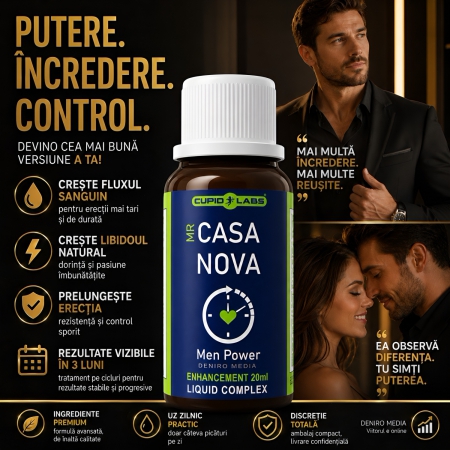 Picături Casă Nova Pentru Potență Și Mărire 20ml