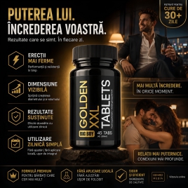 Pilule Mărire Penis Aurie XXL 45capsule