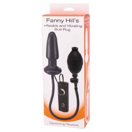 Plug Anal Ajustabil Cu Vibrații Funny Hills Negru