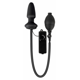 Plug Anal Ajustabil Cu Vibrații Funny Hills Negru