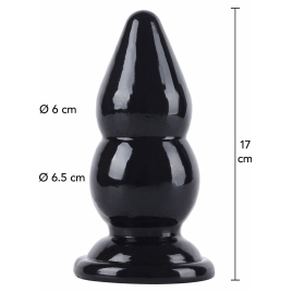 Plug Anal XL Hidden Desire 17 cm — Extreme Negru