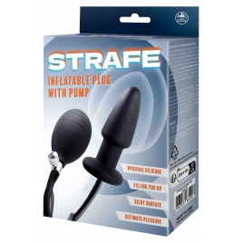 Plug Gonflabil NMC Reglabil cu Pompă și Supapă 15cm Negru