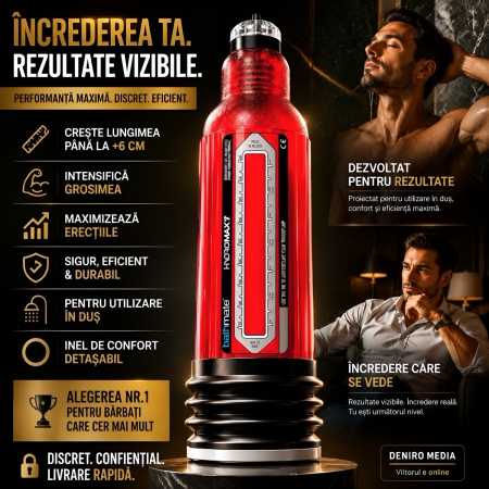 Pompă Hydromax 7 Roșu
