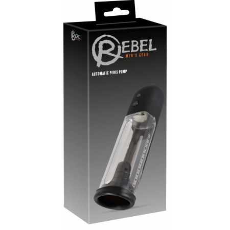 Pompă Mărire Penis Rebel Automatic Negru