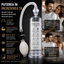 Pompă Pentru Mărire Lovely Dots Transparent