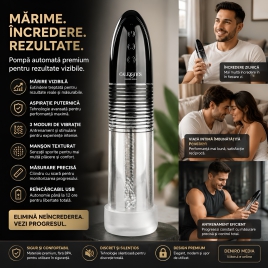 Pompă Pentru Penis Executive Automatic Smart Negru