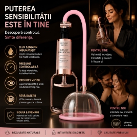 Pompă Vagin Pump Gold Roz