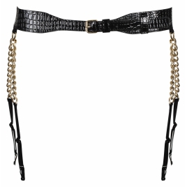 Portjartier Obsessive A767 Negru XL-2XL