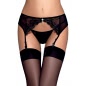Portjartier Obsessive Charms Negru S-M