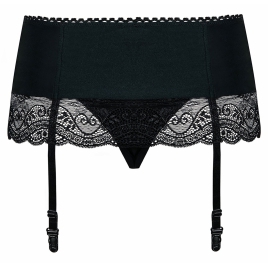 Portjartier Obsessive Miamor Negru L-XL